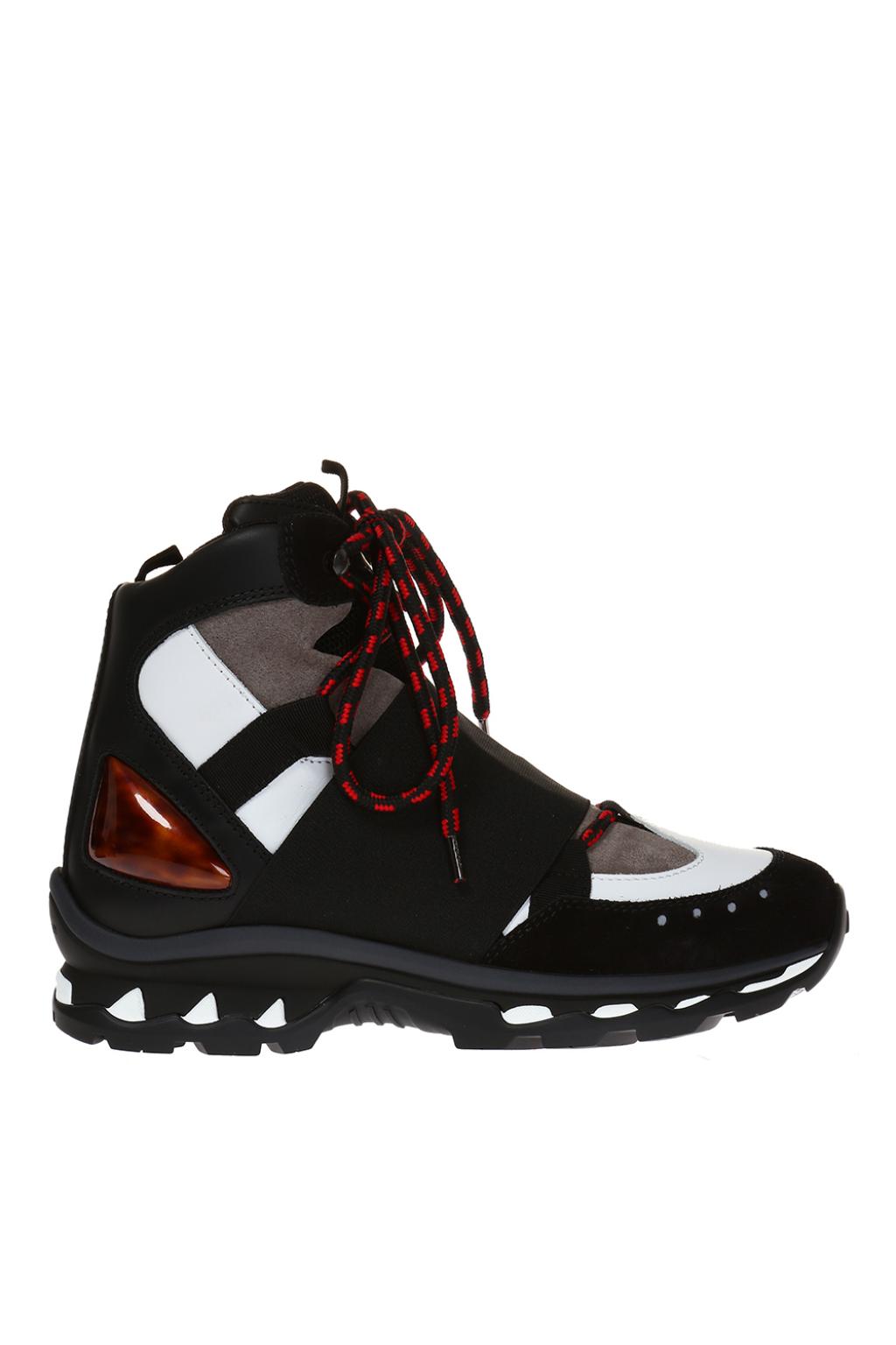 Givenchy lace up store boots